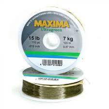 Maxima Ultragreen 100m Monofilament Fishing Line